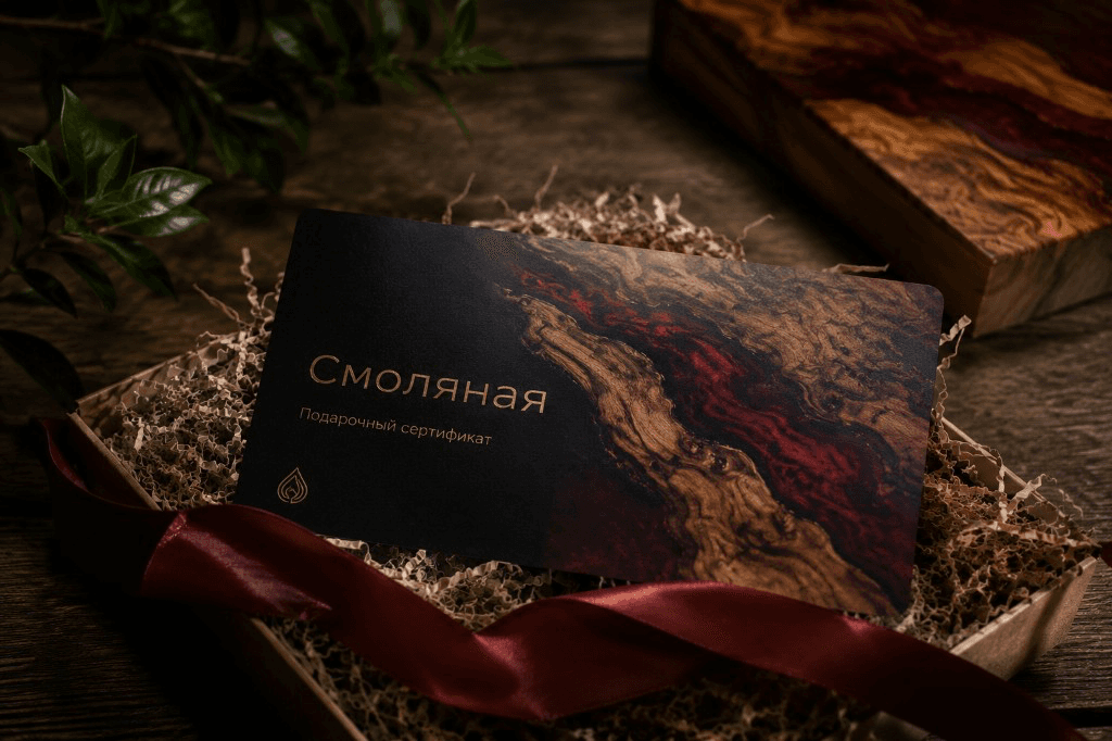 Подарочный сертификат Смоляная